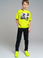 Черные брюки для мальчика PlayToday Tween 12311062