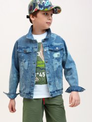 Куртка джинсовая для мальчика PlayToday Tween 12311280