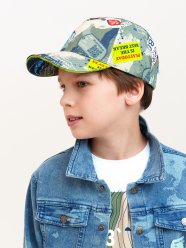 Разноцветная кепка для мальчика PlayToday Tween 12311372