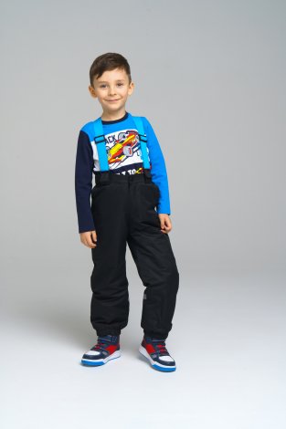 Темно-синие брюки для мальчика PlayToday 12312011, вид 1