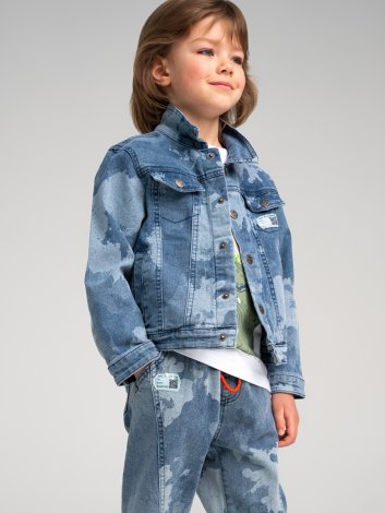 Куртка джинсовая для мальчика PlayToday 12312312, вид 1