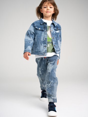 Куртка джинсовая для мальчика PlayToday 12312312, вид 2