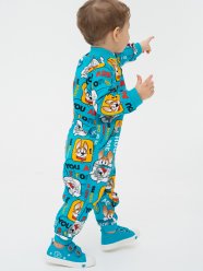 Разноцветный комбинезон для мальчика PlayToday Baby 12313060
