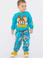 Разноцветные брюки для мальчика PlayToday Baby 12313074