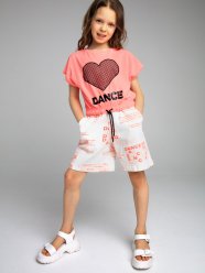 Шорты джинсовые для девочки PlayToday Tween 12321042