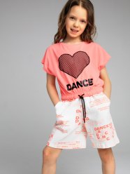 Футболка для девочки PlayToday Tween 12321050