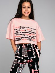 Футболка для девочки PlayToday Tween 12321057