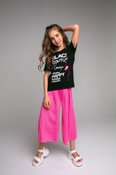 Розовые брюки (кюлоты) для девочки PlayToday Tween 12321201