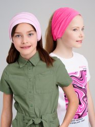 Бандана, 2 шт. в комплекте для девочки PlayToday Tween 12321374