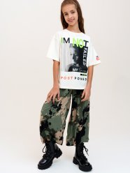 Футболка для девочки PlayToday Tween 12321418