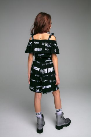 Комплект: топ, шорты для девочки PlayToday Tween 12321447, вид 4