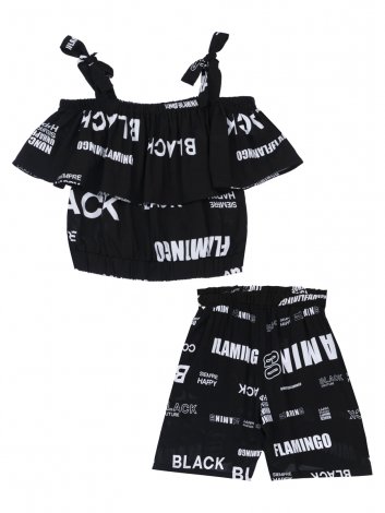 Комплект: топ, шорты для девочки PlayToday Tween 12321447, вид 6