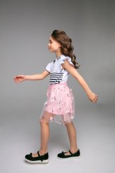 Светло-розовые шорты для девочки PlayToday Tween 12321453