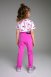 Розовые брюки для девочки PlayToday 12322047, вид 3 превью