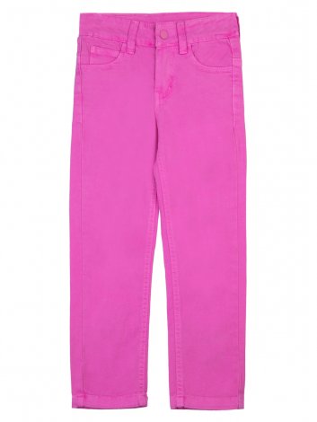 Розовые брюки для девочки PlayToday 12322047, вид 4