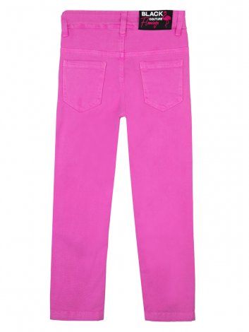 Розовые брюки для девочки PlayToday 12322047, вид 5