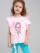 Светло-розовая футболка для девочки PlayToday 12322070, вид 1 превью