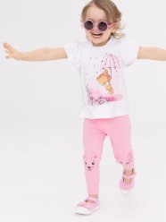 Футболка для девочки PlayToday Baby 12329089
