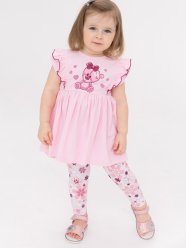 Светло-розовое платье для девочки PlayToday Baby 12329095