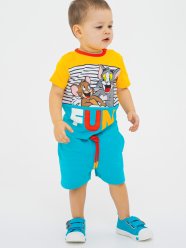 Комплект: футболка, шорты для мальчика PlayToday Baby 12333003