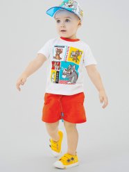 Комплект: футболка, шорты для мальчика PlayToday Baby 12333006