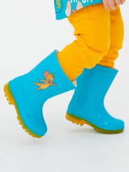 Голубые сапоги резиновые для мальчика PlayToday Baby 12333011