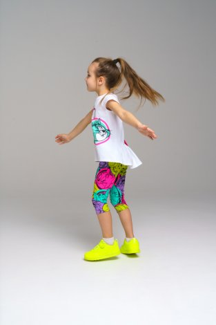 Комплект: футболка, легинсы для девочки PlayToday 12342018, вид 2