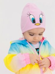 Светло-сиреневая шапка для девочки PlayToday Baby 12349052
