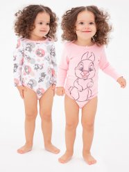 Боди, 2 шт. в комплекте для девочки PlayToday Baby 12349069