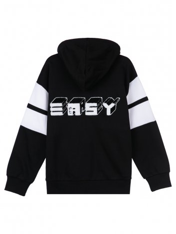 Черная толстовка для мальчика PlayToday Tween 12411135, вид 7