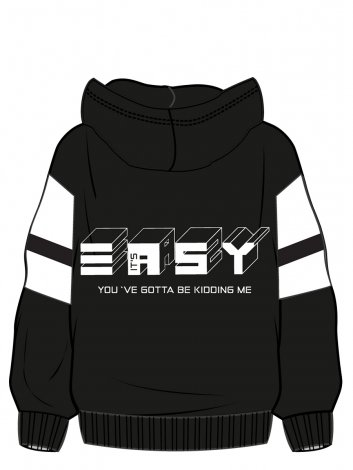 Черная толстовка для мальчика PlayToday Tween 12411135, вид 9