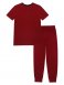 Вишневый комплект: футболка, брюки для мальчика PlayToday Tween 12411180, вид 5 превью