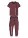 Вишневый комплект: футболка, брюки для мальчика PlayToday Tween 12411180, вид 6 превью