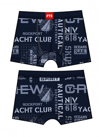 Черные трусы - боксеры, 2 шт. в комплекте для мальчика PlayToday Tween 12411497, вид 2