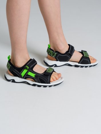 Черные сандалии для мальчика PlayToday Tween 12411522, вид 1