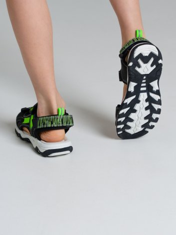 Черные сандалии для мальчика PlayToday Tween 12411522, вид 4