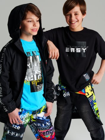 Голубая футболка для мальчика PlayToday Tween 12411930, вид 3