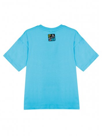 Голубая футболка для мальчика PlayToday Tween 12411930, вид 7