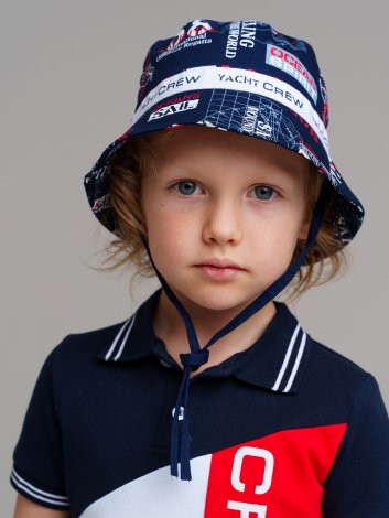 Разноцветная панама для мальчика PlayToday 12412190, вид 1