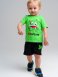 Зеленая футболка для мальчика PlayToday Baby 12419086, вид 3 превью