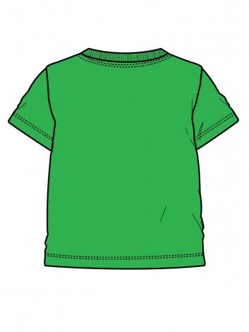 Зеленая футболка для мальчика PlayToday Baby 12419086, вид 6