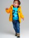 Желтая куртка с полиуретановым покрытием для мальчика PlayToday Baby 12419119, вид 4 превью