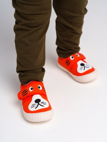 Оранжевые кеды для мальчика PlayToday Baby 12419235, вид 1