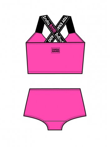 Розовый купальный костюм для девочки PlayToday Tween 12421377, вид 6