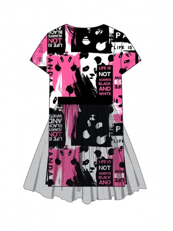 Разноцветный комплект: платье, юбка для девочки PlayToday Tween 12421424, вид 9