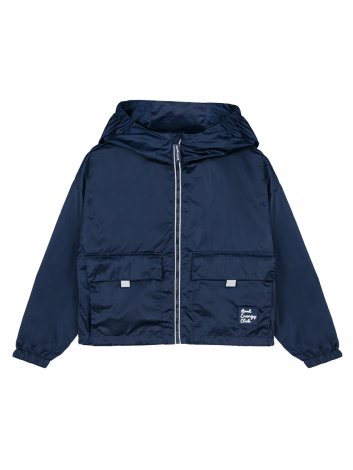 Черная ветровка с полиуретановым покрытием для девочки PlayToday Tween 12421547, вид 9