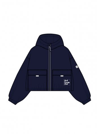 Черная ветровка с полиуретановым покрытием для девочки PlayToday Tween 12421547, вид 12