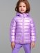 Светло-сиреневая куртка с полиуретановым покрытием для девочки PlayToday 12422015, вид 6 превью