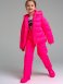 Розовая куртка с полиуретановым покрытием для девочки PlayToday 12422018, вид 7 превью
