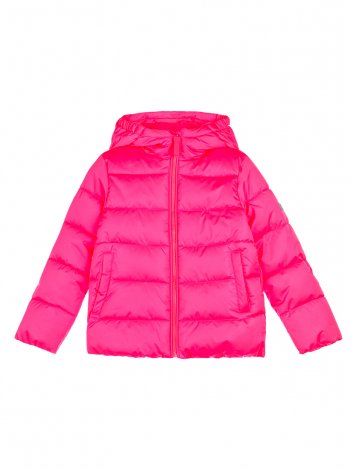 Розовая куртка с полиуретановым покрытием для девочки PlayToday 12422018, вид 8